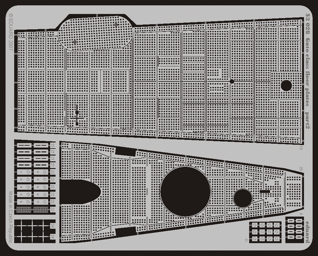 Eduard BIG5301 GATO CLASS SUBMARINE 1/72 REVELL – zdjęcie 4