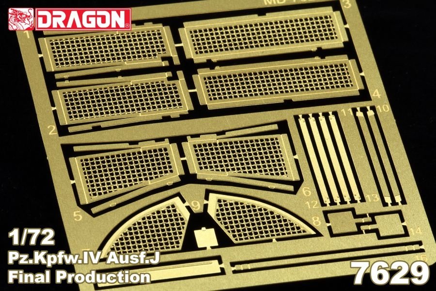 Dragon 7629 Pz.Kpfw.IV Ausf.J Final Production 1/72 – zdjęcie 3
