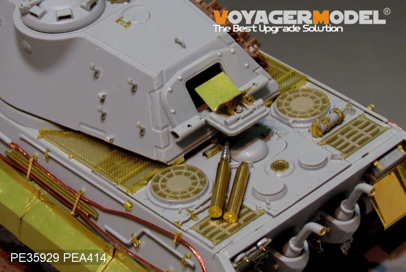 Voyager Model PE35929 WWII German King Tiger (Porsche Turret) For HOBBYBOSS 84530 1/35 – zdjęcie 15