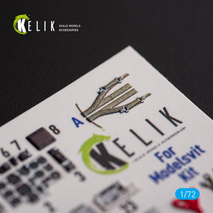 Kelik K72167 SU-17M4P/22M4 - interior 3D decals for ModelSvit kit 1/72