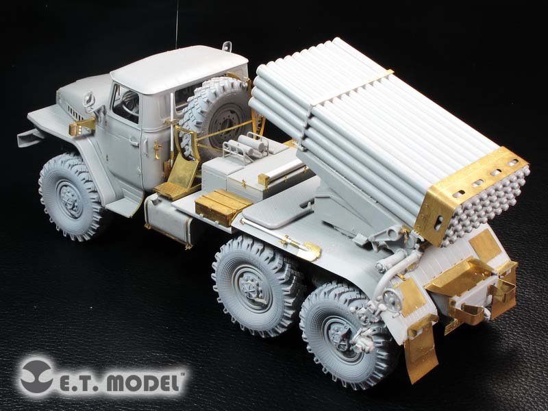 E.T. Model E35-191 Russian BM-21 Grad Multiple Rocket Launcher (For TRUMPETER 01013) 1/35 – zdjęcie 5