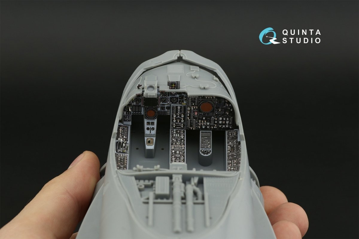 Quinta Studio QDS-32108 A-6A Intruder 3D-Printed &amp;amp; coloured Interior on decal paper (Trumpeter) (Small version) 1/32 – zdjęcie 3