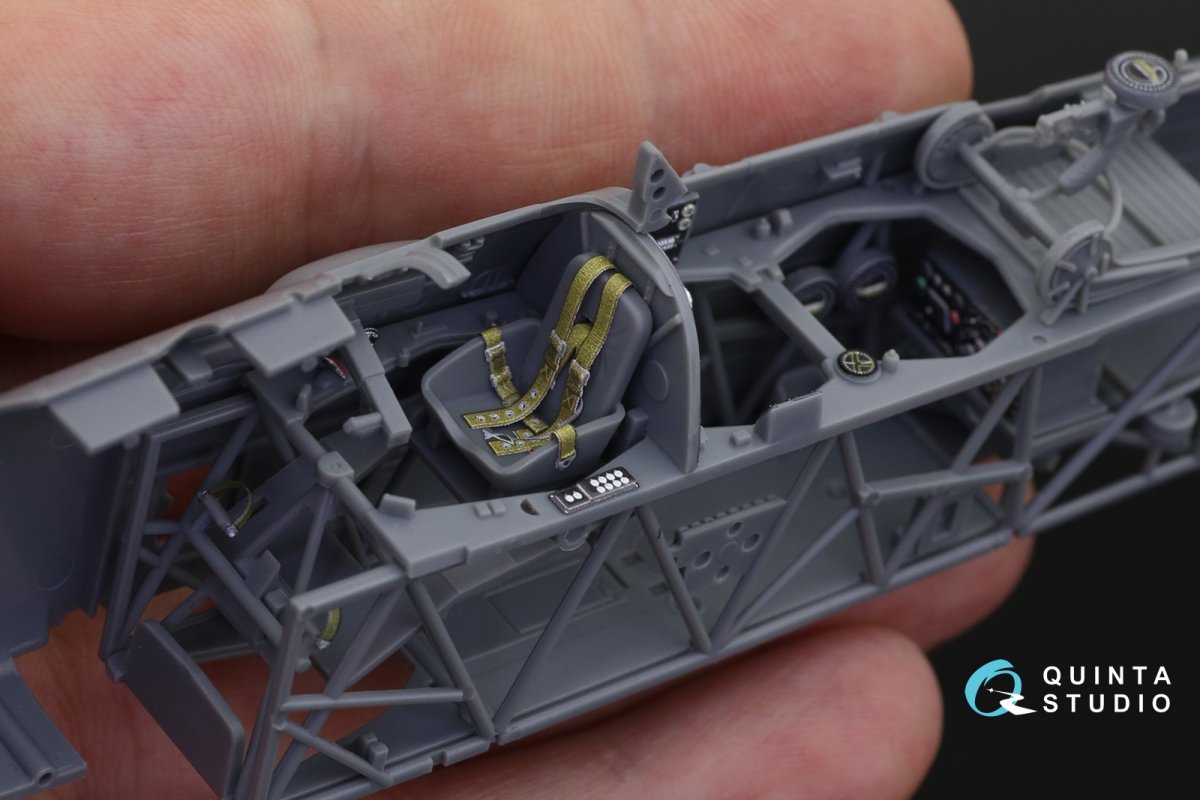 Quinta Studio QD48256 Swordfish Mk.II 3D-Printed &amp;amp; coloured Interior on decal paper ( Tamiya ) 1/48 – zdjęcie 6