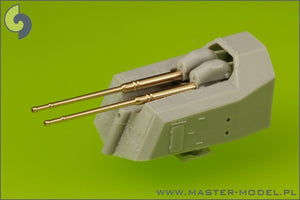 Master SM-200-007 German battleship Bismarck - secondary and heavy AA armament barrels - 15cm (12 pcs), 10,5 cm (16 pcs) – Bild 5