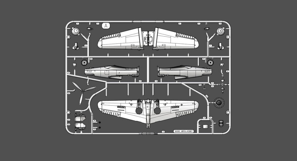 Arma Hobby 70080 Curtiss H-75 A1/A2 1/72 – zdjęcie 9