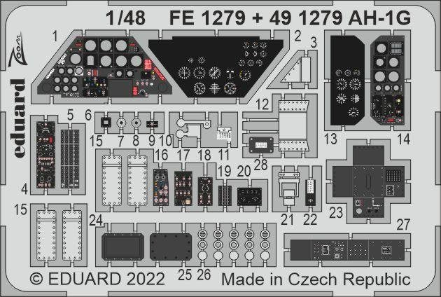 Eduard BIG49338 AH-1G SPECIAL HOBBY 1/48 – zdjęcie 3