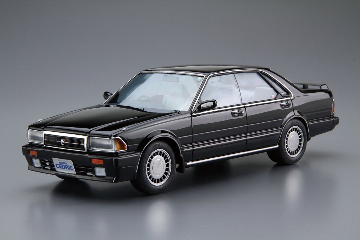Aoshima 05483 NISSAN Y31 CEDRIC/GLORIA V20Twincam Turbo Granturismo SV 87 1/24 – image 2