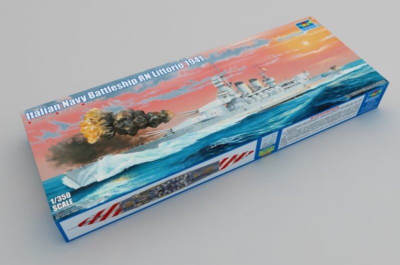 Trumpeter 05319 Italian Navy Battleship RN Littorio 1941 1/350 – image 2