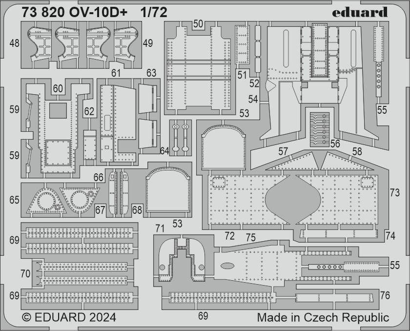 Eduard 73820 OV-10D+ ICM 1/72 – zdjęcie 2