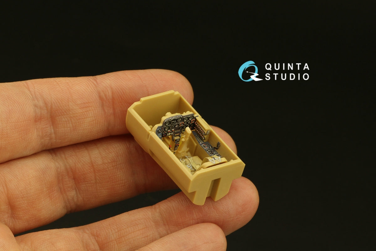 Quinta Studio QD48300 Me 262 HGIII 3D-Printed colored Interior on decal paper (Amusing Hobby) 1/48 – image 8