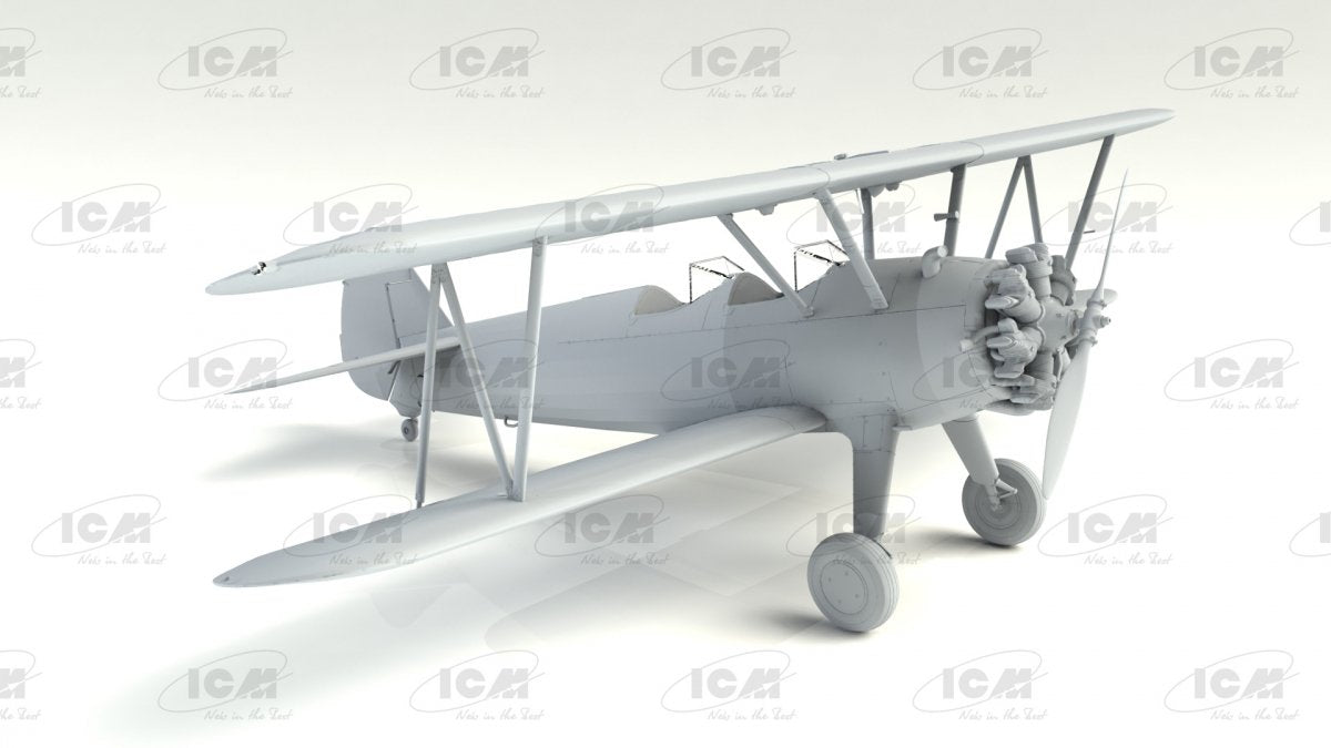 ICM 32052 Stearman PT-13/N2S-2/5 Kaydet 1/32 – zdjęcie 2