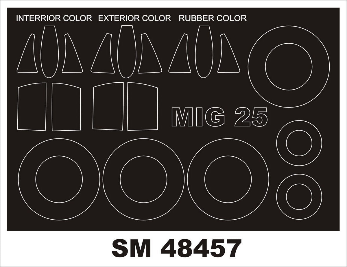 Montex SM48457 MiG-25 ICM 1/48 