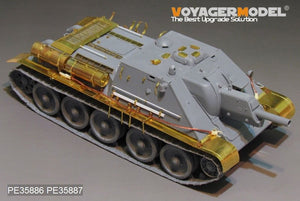 Voyager Model PE35886 WWII Russia SU-122 Basic For MINIART 1/35 – image 6