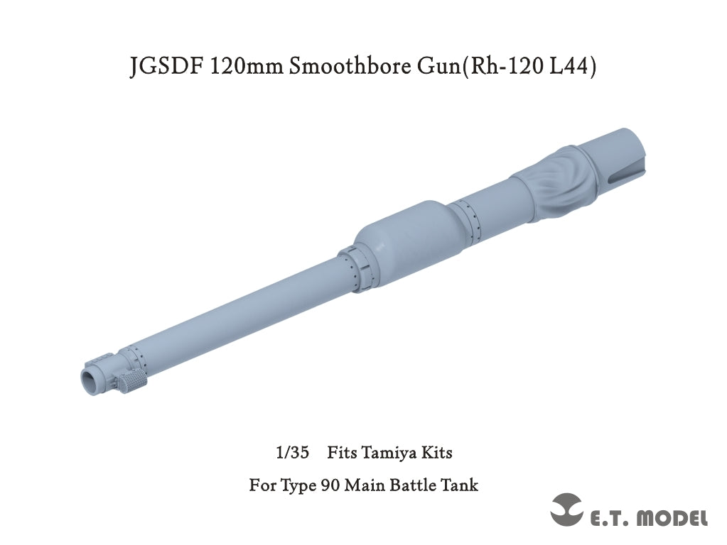 E.T. Model P35-364 JGSDF Type90 MBT 120mm Smoothbore Gun(Rh-120 L44) 1/35