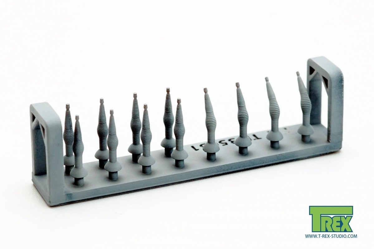 T-Rex Studio TR35051 Antenna Mount Set for Modern US AFV 1/35 – zdjęcie 2