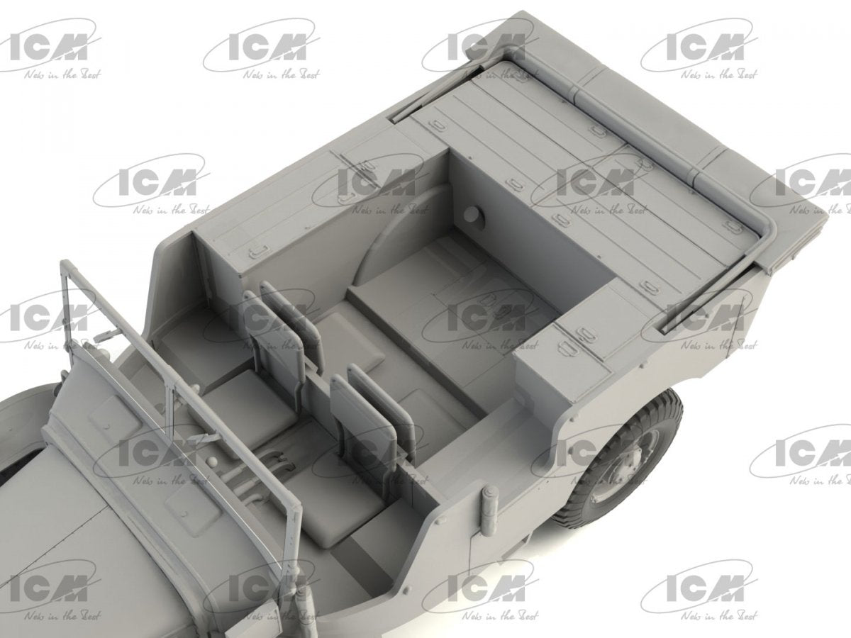ICM 35573 Laffly (f) Typ V15T WWII German military vehicle 1/35 – zdjęcie 4