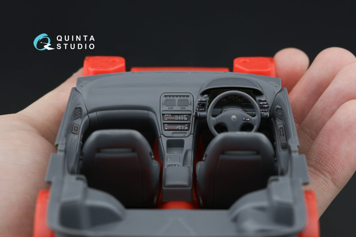 Quinta Studio QD24020 Nissan Fairlady 300ZX Z32 3D-Printed colored Interior on decal paper (Hasegawa) 1/24 – image 15