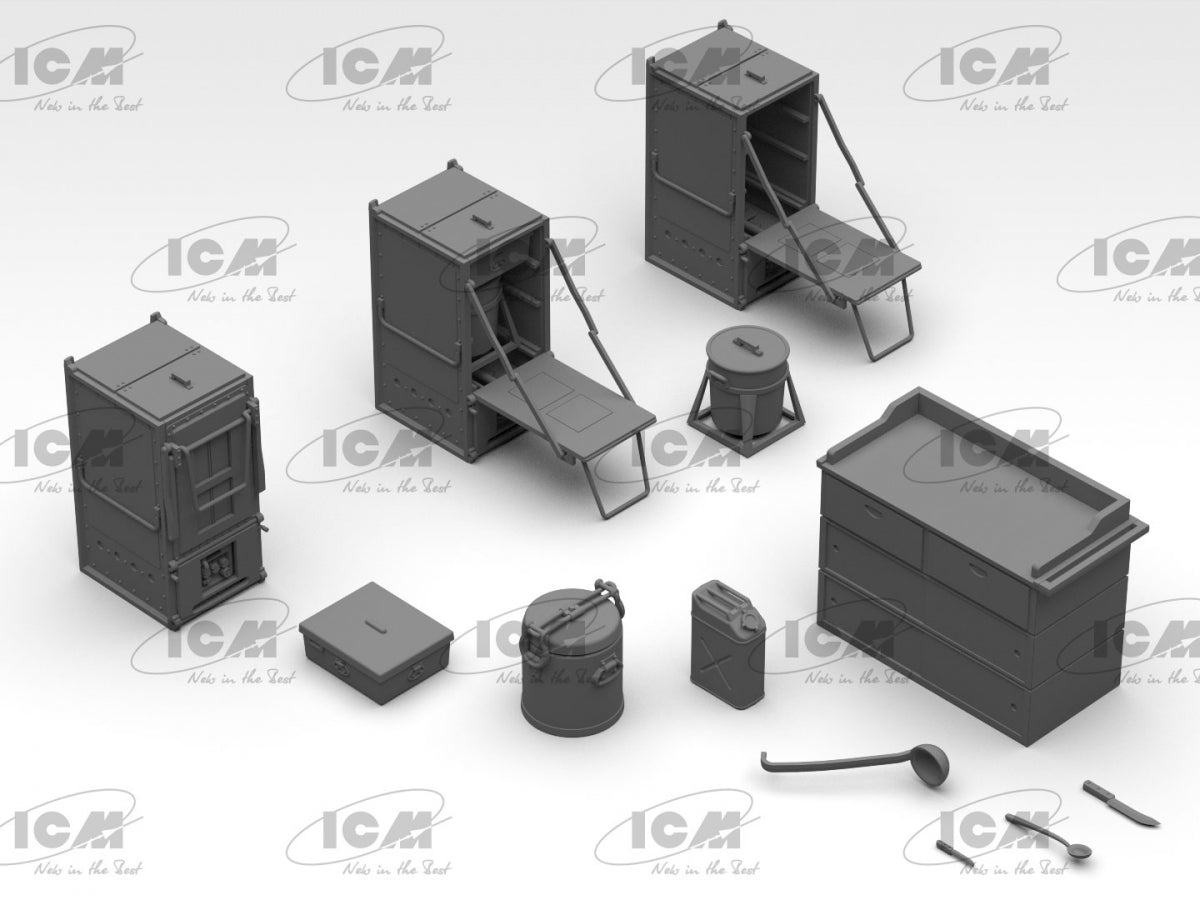 ICM 35587 WWII US Army Kitchen Truck 1/35 – zdjęcie 7