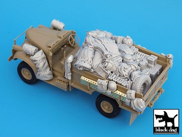 Chevrolet SAS britannique Black Dog T35015 Africa pour Tamiya 1/35