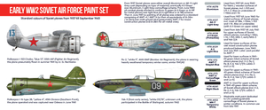 Hataka HTK-AS33 Early WW2 Soviet Air Force paint set (8x17ml) – zdjęcie 2