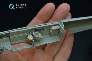 Quinta Studio QD48192 Bf 110C/D 3D-Printed &amp;amp; coloured Interior on decal paper (for Cyber-hobby kit) 1/48 – zdjęcie 5