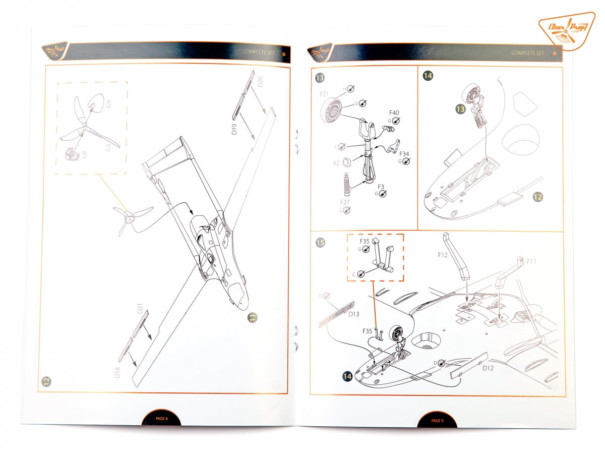 Clear Prop! CP3503 TB.2 UAV Ukrainian Navy STARTER KIT 1/35 – image 24