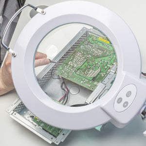 Lightcraft LC8072LED-EU Pro XL Magnifier LED Lamp with Dimmer / Lampa powiększająca LED z przyciemniaczem – zdjęcie 5
