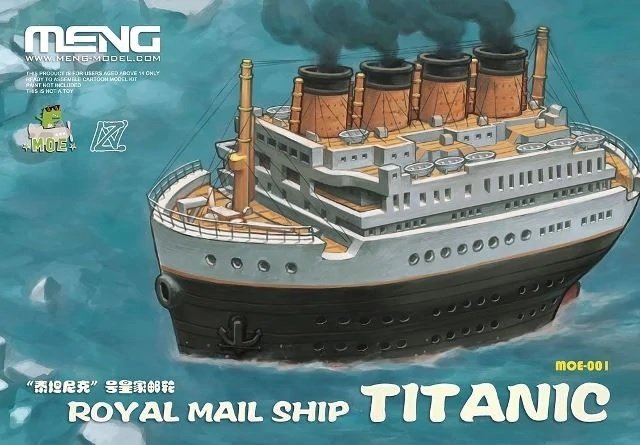 Meng Model MOE-001 Royal Mail Ship Titanic