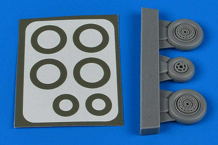 Aires 4906 MiG-17 wheels & paint masks 1/48 AMMO