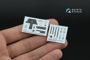 Quinta Studio QD48549 Super Mystere B2 Israeli Sa’ar 3D-Printed &amp;amp; coloured Interior on decal paper (Special Hobby) 1/48 – zdjęcie 13