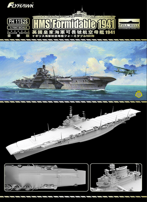 FlyHawk Model FH1152S HMS Formidable 1941 Deluxe Edition 1/700 – zdjęcie 3