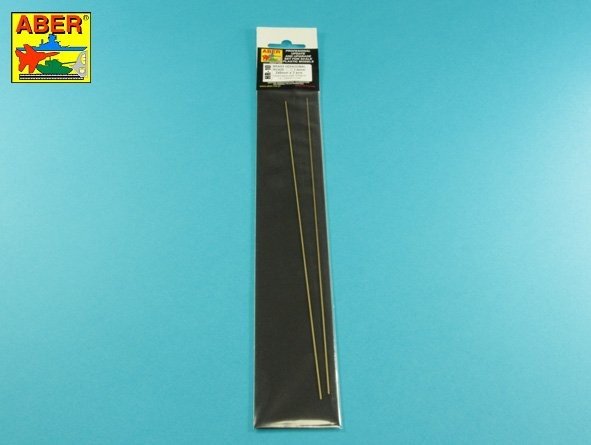 Aber HR-10 Brass hexagonal rods 1.0mm length 245mm x2 pcs. – image 2
