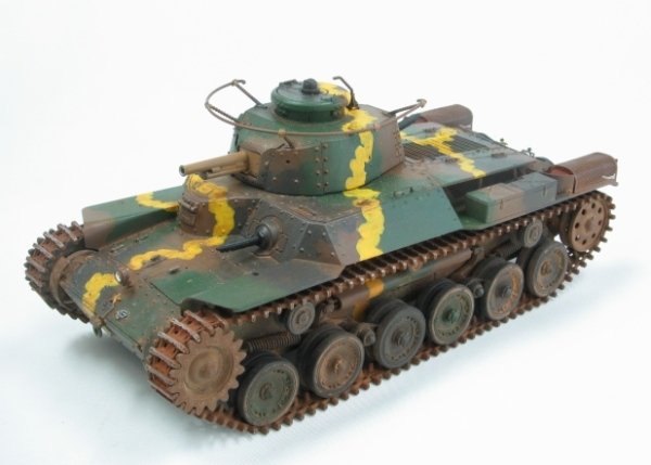 Fine Molds FM27 IJA Main Battle Tank Type 97 Chi-Ha with Additional Armor 1/35 – image 3