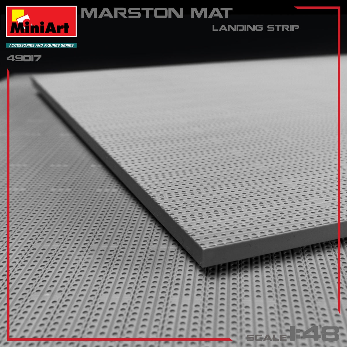 MiniArt 49017 MARSTON MAT. LANDING STRIP 1/48 – zdjęcie 6