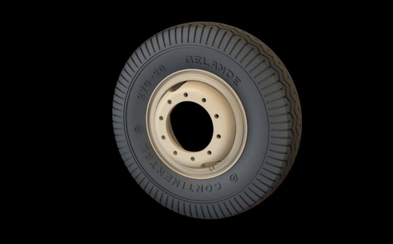 Panzer Art RE35-292 Road wheels Sd.Kfz 234 (Gelande) 1/35 – zdjęcie 2