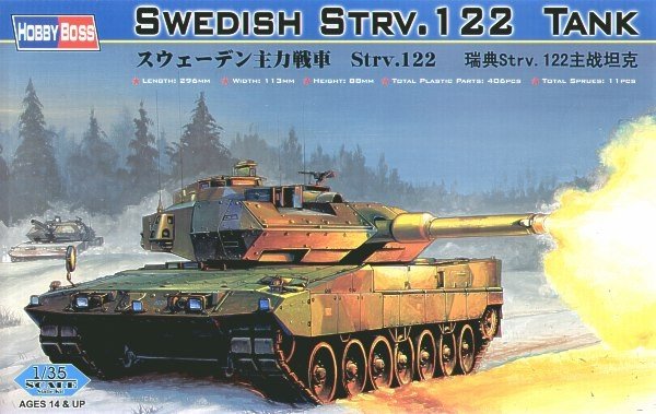 Hobby Boss 82404 Swedish Strv.122 Tank 1/35