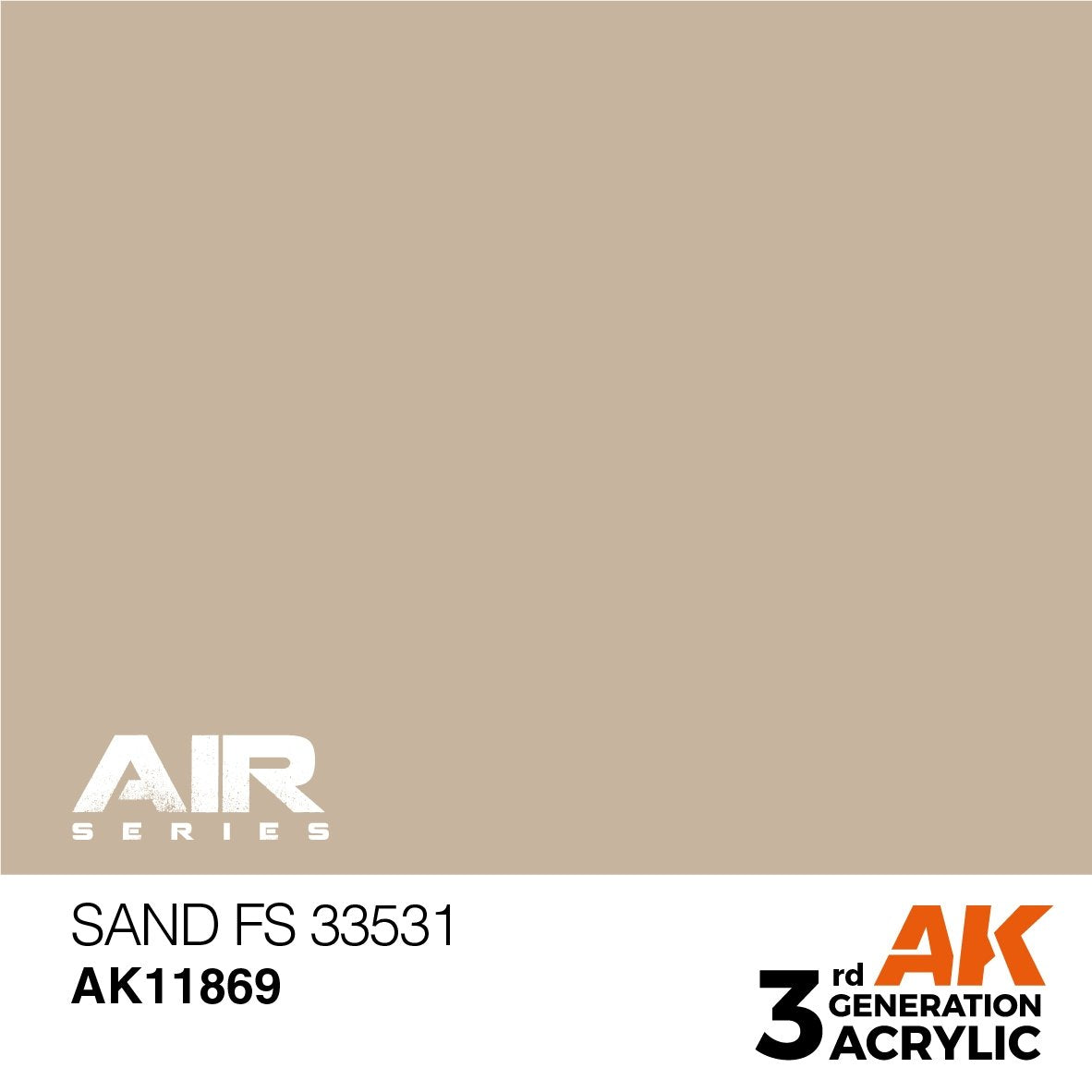 AK Interactive AK11869 SAND FS 33531 – AIR 17 ml