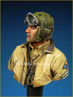 Young Miniatures YM1808 U.S. TANK CREW Europe WWII 1/10 – zdjęcie 5