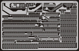 Eduard 53031 USS CV-14 Ticonderoga railings/ catwalk 1/350 Trumpeter