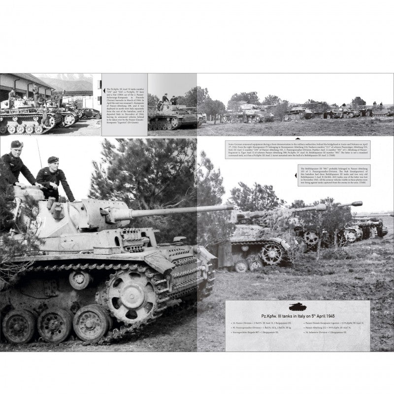 Ammo by Mig 6305 ITALIENFELDZUG - German Tanks and Vehicles 1943-1945 Vol. 5 (English) – zdjęcie 2