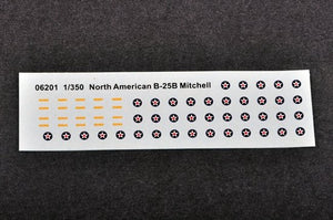 Trumpeter 06201 North American B-25B Mitchell (10pcs.) 1/350 – zdjęcie 4