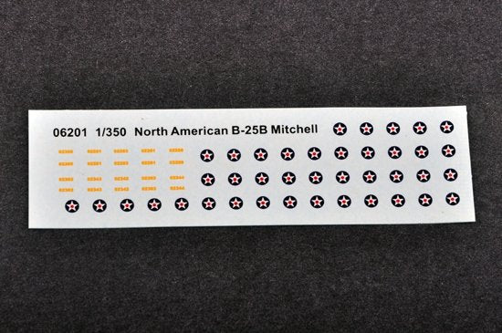 Trumpeter 06201 North American B-25B Mitchell (10pcs.) 1/350 – zdjęcie 4