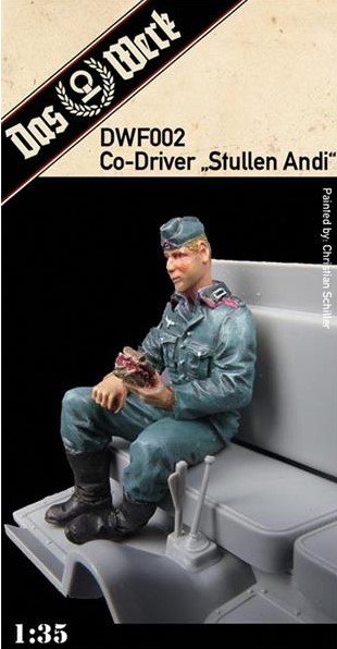 Das Werk DWF002 Figurine copilote &amp;quot;Stullen Andi&amp;quot; 1/35