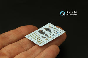 Quinta Studio QD72083 Me 163 3D-Printed &amp;amp; coloured Interior on decal paper (Academy) 1/72 – zdjęcie 4