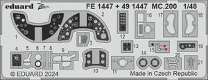 Eduard 491447 MC.200 ITALERI 1/48 – image 2