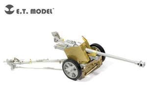 E.T. Model E35-071 WWII German 7.5cm Pak 40 Anti-Tank Gun (For DRAGON Kit) 1/35 – zdjęcie 2