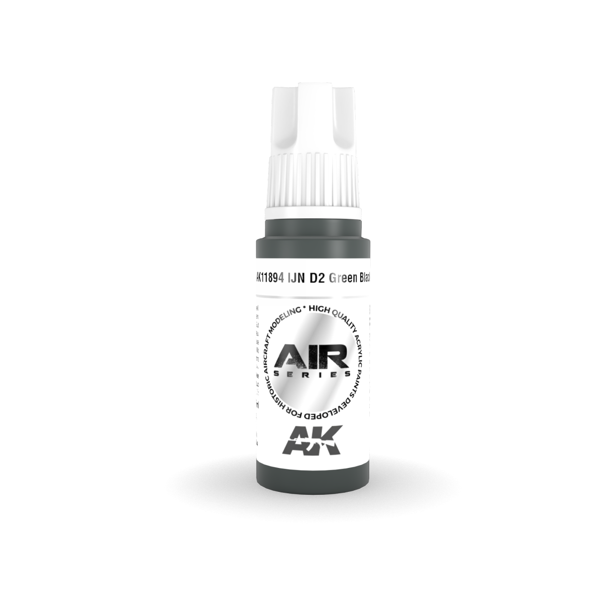 AK Interactive AK11894 IJN D2 GREEN BLACK – AIR 17ml – zdjęcie 2