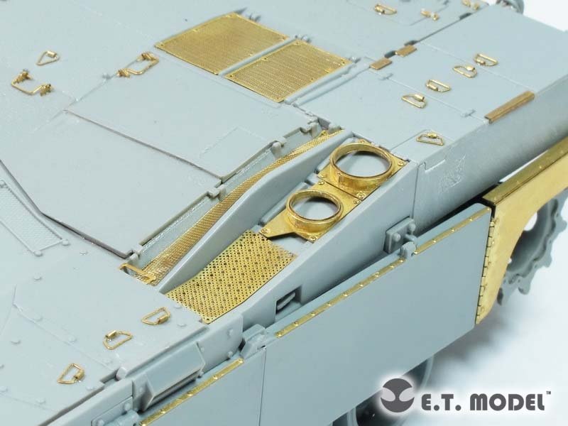 E.T. Model ER35-052 Modern USMC M1A1 MBT snorkel set 1/35 – zdjęcie 2