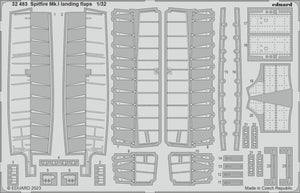 Eduard 32483 Spitfire Mk. And landing flaps KOTARE 1/32