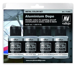 Vallejo 77603 Aluminium Dope 4 x 32ml
